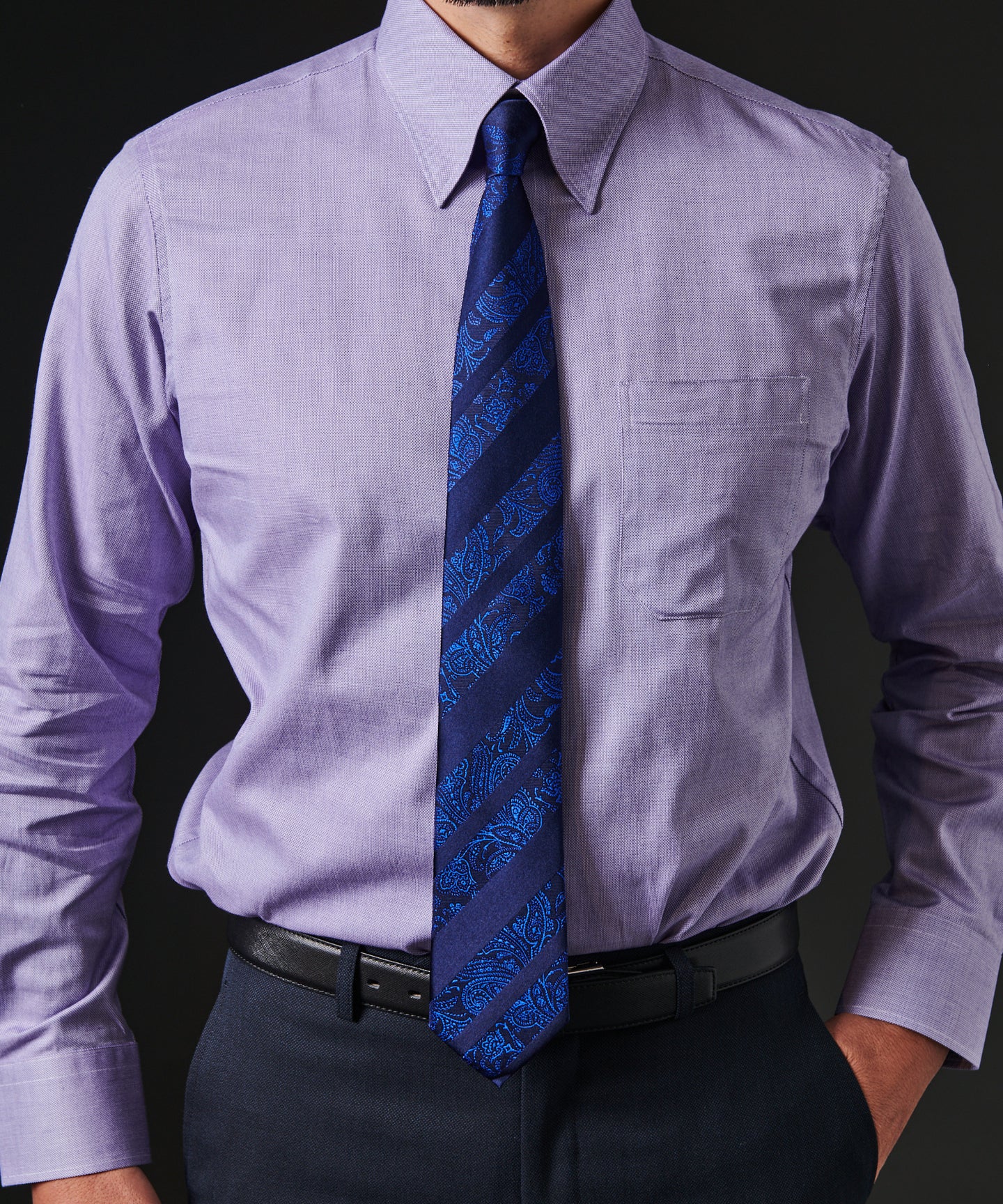 HIROKO KOSHINO ペイズリーネクタイ【箱付き】